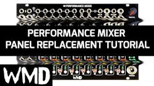 Wmd pm db25 pre outs eurorack module. Wmd Performance Mixer Black Eurorack Module On Modulargrid