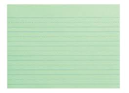 Print primary writing paper with the dotted lines, special paper for formatting friendly letters, graph paper, and lots more! School Smart Green Newsprint Practice Paper 1 Inch Rule 12 X 9 Inches 500 Sheets