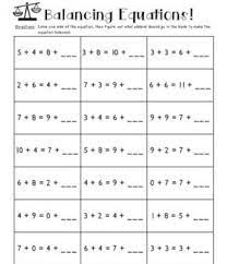 Balancing Equations Missing Addends Worksheet Pack 4 Sheets Add Subtract Balancing Equations Math Work Algebra Equations Worksheets