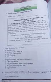 Kunci jawaban kirtya basa kelas 8 halaman 118 guru ilmu sosial. Uji Kompetensiwulangan Iva Pilihen Wangsulan Kang Paling Bener Gatekna Iklan Ing Ngisor Brainly Co Id