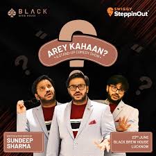 Sundeep Sharma, a renowned stand-up comedian, brings his unique Hinglish  comedy from UP to delighted audiences worldwide. With a background in voice  acting, theatre, and Bollywood, his journey is as impressive as