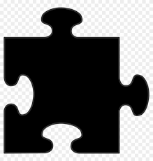 Vector image of pieces of a jigsaw puzzle. Black Puzzle Piece Png Clipart Jigsaw Puzzles Clip Pieza De Rompecabezas Vector Free Transparent Png Clipart Images Download