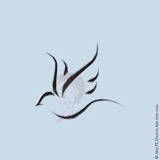 Christian Clipart Featuring Church Symbols Cross Equals Etsy Spirit Tattoo Holy Spirit Tattoo Dove Tattoo