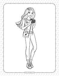 Parents may receive compensation when you click through and purchase from links contained on this website. Printable Barbie Coloring Pages For Girls