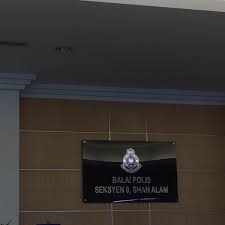 Sekumpulan remaja ditangkap ketika berlumba di malam raya. Photos A Balai Polis Seksyen 9 Shah Alam Commissariat De Police