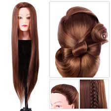 Salon Hairdressing Practice Training Head Long Hair Mannequin Doll Clamp Unbranded 1 Hair Mannequin Braids For Long Hair Long Hair Styles