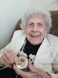 Happy 100th Birthday to our amazing Vivian!! She's the Smith Family  Matriarch, President of Rosebud Perfume Company, BrambleBerry Rose Cover  Model, and dedicated Rosebud Salve fanatic!!! We celebrate her this month  and