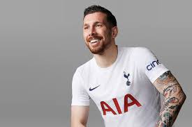 And as promised, they're a white shirt with a red logo — no. Tottenham S 2021 22 Home Kits Available In Usa Via Kitbag Cartilage Free Captain