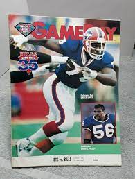 Nfl Game Day Magazine Program Buffalo Bills Vs New York Jets Etsy New York Jets Nfl Games Buffalo Bills