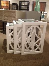 Stackable Side Tables Need One Table 2 3 This Set Of Accentrics Home Accent Tables Have You Covered Hpm Cnc Furniture Diy Furniture Circle Coffee Tables