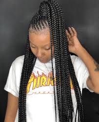 Image May Contain One Or More People Braided Hairstyles Black Girl Natural Hair Braided Hairstyles For Black Women