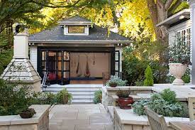 Converting an existing garage into a living area is a great way to free up some valuable space in your home. Double Garage Conversion Ideas Garage Conversion Hip Roof Design Garage Room