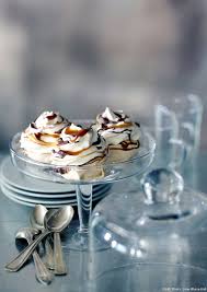 Mini Pavlovas Chocolat Caramel Recette Desserts Aux Fruits Recette Chocolat Recette Mignardise