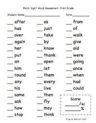 Dolch Sight Word First Grade Activity Packet Dolch Sight Words Sight Words Basic Sight Words