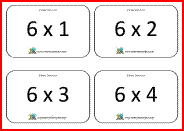 Multiplication flash card templates creative images. Free Math Flash Cards Multiplication Facts