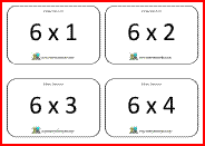 Although i didn't know what math she was learning at the time, she did indicate that all subjects were. Free Math Flash Cards Multiplication Facts