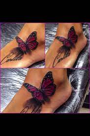 The cross design is as timeless as the sea. Butterfly With Shadow Butterfly Tattoos For Women Tattoos For Daughters Tattoos