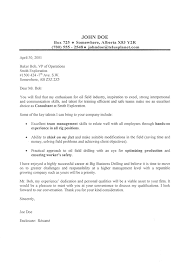Oil Field Cover Letter Sample Cover Letter For Resume Job Cover Letter Cover Letter Sample