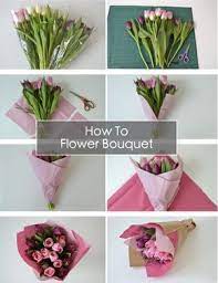 If you find it pesky to… Transform Store Bought Cheap Flowers In To A Beautiful Wrapped Bouquet How To Wrap A Bouquet Of Flowers T How To Wrap Flowers Flower Gift Flower Bouquet Diy
