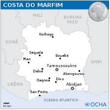 Abidjan a partir de mapcarta, o mapa aberto. File Mapa Da Costa Do Marfim Ocha Svg Wikimedia Commons