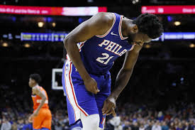 It's watching joel embiid cry after it. 76ers Center Joel Embiid To Have Surgery On Finger
