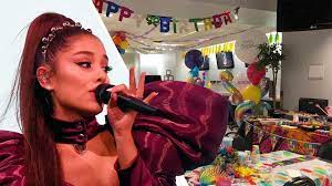 I love all of the sparkles and shimmer throughout this party. Ariana Grande Celebrated Turning 26 With A Kids Themed Birthday Party Entertainment Heat