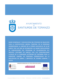 Ayuntamiento de Santiurde de Toranzo Bº/ La Portilla, 1 39698 Santiurde (T)  942597542 (F) 942597680 www.ayto-