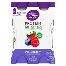 We did not find results for: Dannon Light Fit Protein Mixed Berry Nonfat Yogurt Drink 7 Fl Oz 4 Count Walmart Com Walmart Com