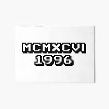 A roman numeral tattoo might also have dots, periods or dashes separating the month, day and year. Roman Numeral Art Board Prints Redbubble