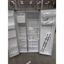 A wide range and great deals on american fridge freezers. Samsung Rs67n8210s9 No Frost Side By Side Fridge Freezer With Ice And Water Dispenser Grey