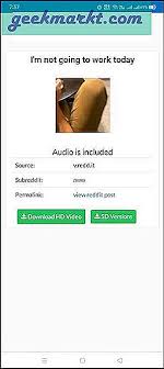 Maybe you would like to learn more about one of these? So Laden Sie Reddit Videos Auf Android Herunter Geekmarkt Com