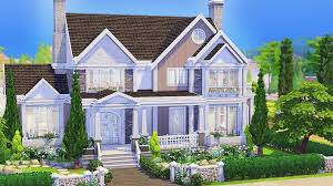 Aveline On Instagram Charming Family Home 4 Bedrooms 5 Bathrooms Newcrest 40x30 Speed Build Can Be Found At Sims 4 Houses Sims House Sims 4