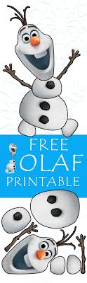 olaf printable from disney frozen olaf template for crafts olaf birthday party frozen birthday party frozen birthday party printables