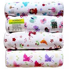 Fio Online Selimut Bedong Bayi Hokiku 1 Set Isi 4 Pcs Kain Lembut Dan Halus Anti Alergi Motif Cewek Lazada Indonesia