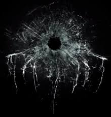 bullet hole in glass 1