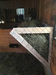 It only took about 2 hours to build. Diy 35 Goat Feeder That Holds 50 60lb Bale The Goat Spot Forum