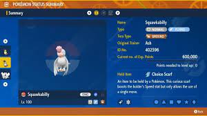 Shiny White Squawkabilly 6IVs Tera Type: Ground Pokémon Scarlet and Violet  | eBay
