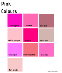 Color Names In Fashion Design An Easy Reference Guide For