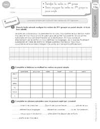 Conjuguez ces verbes au passé simple. Cm2 Exercices Conjugaison Corriges Le Passe Simple Des Verbes Du 3eme Groupe