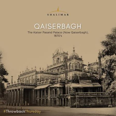 Entrance to Kaiser Bagh, Lucknow, India. Photograph circa 1908. #history # india #lucknow
