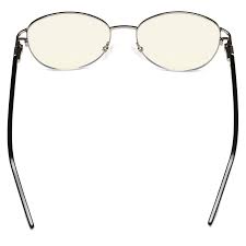 Computer Reading Glasses Blue Light Filter Readers Stylish Cateye Round Eyeglasses Women Gunmetal 1 25 E In 2020 Eyeglasses For Women Round Eyeglasses Women Glasses