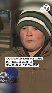 An 11-year-old Eagles fan, known to his family as "Slammin' Sam," had some  harsh words for his team's offense after a season-ending upset by the  49ers. Sam Salvo's raw reaction quickly went