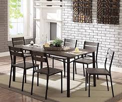 Shop dining room sets and other modern, antique and vintage tables from the world's best furniture dealers. William S Home Furnishing Dining Table Set Antique Brown Black Buy Online In Barbados At Desertcart