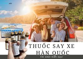 Top 3 Thuốc say xe Hàn Quốc dạng nước hiệu quả cao được tin dùng nhất