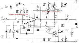 It is easy to build, do it yourself audio amplifier which will deliver up to 35w on a 8ω speaker. 5 Best 40 Watt Amplifier Circuits Explored Homemade Circuit Projects