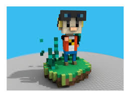 I'm passionate about voxel art, i am being doing voxel, aka 3d pixel, creations for a while now and i really want to help you with your project. Voxel Character By Ricardo Pirroni On Dribbble