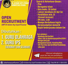 Maybe you would like to learn more about one of these? Lowongan Kerja S1 Di Islamic Boarding School Al Azhar Asy Syarif Medan Agustus 2020 Lowongan Kerja Medan Terbaru Tahun 2021