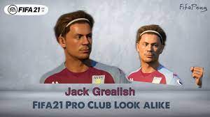 Attacker might receive ones to watch card ahead of rumored moves. Fifa 21 Faces Virtual Pro Club Look Like Jack Grealish Aston Villa England Youtube
