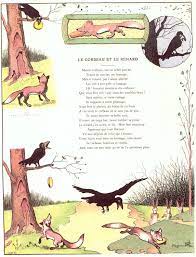 corbeau.et renard (1146×1501) | Fables de la fontaine, Les fables, Les  fontaines