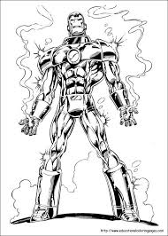 Iron man became a part of the marvel cinematic universe with the first iron man film released in 2008, which was a critically and commercially acclaimed. Iron Man Coloring Pages Free For Kids